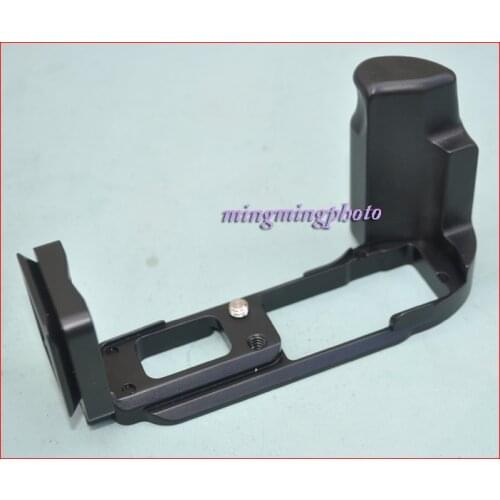 Vertical L Type Bracket Tripod Quick Release Plate Base Handle Grip For Olympus OMD EM10 E-M10