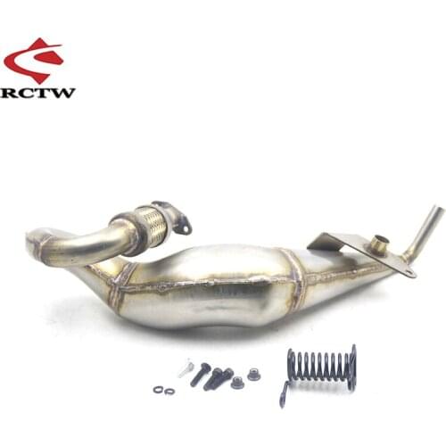 Exhaust Pipe for 1/5 LOSI 5IVE-T ROFUN ROVAN LT KMX2 Truck Spare Toys Parts