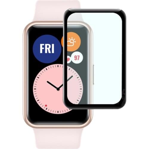 3D FULL Coverage Screen Protector Film For Huawei Honor Watch ES Watch Fit HD Clear Water-proof Film Curved Composite Material