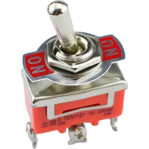 1PCS E-TEN1121 15A 250VAC 3PIN ON-ON Toggle switch Rocker switch The power switch micro switch