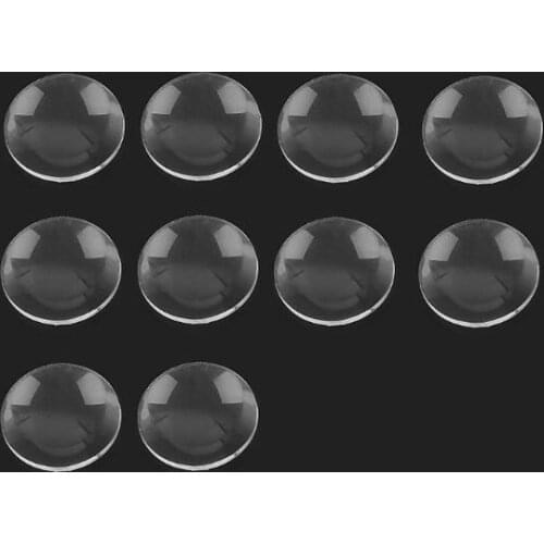 10pcs Lenticular Biconvex Lens 3D Virtual VR Glasses Lens Magnifier Convex Lens G32C