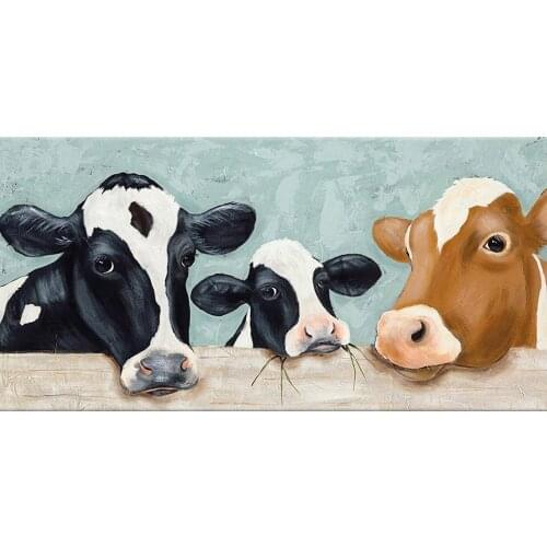 5D diy Diamond Painting Animals Cows Cross stitch Kit Full Diamond Embroidery Mosaic Picture of Rhinestones Home Decor gift
