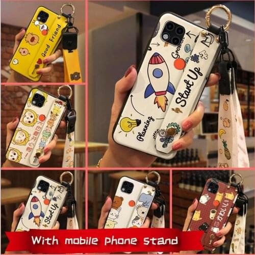 New Arrival Original Phone Case For Xiaomi Redmi 9C/Redmi 9 India Cute Cartoon For Girls Soft Case Kickstand