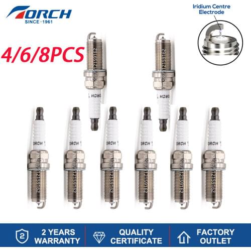 Hot Sale Original Iridium Spark Plug TORCH KL6RTI Replacement NGK LZFR6AI for FR7MPP10 Denso 5344 Champion 7975 Auto Ignition