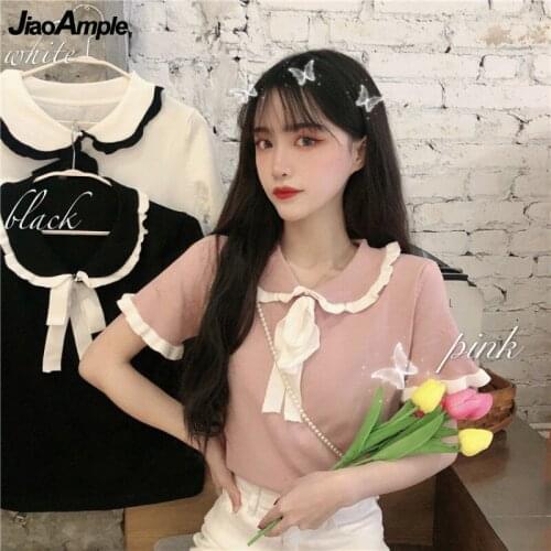 Женские короткие футболки JiaoAmple China At AliExpress