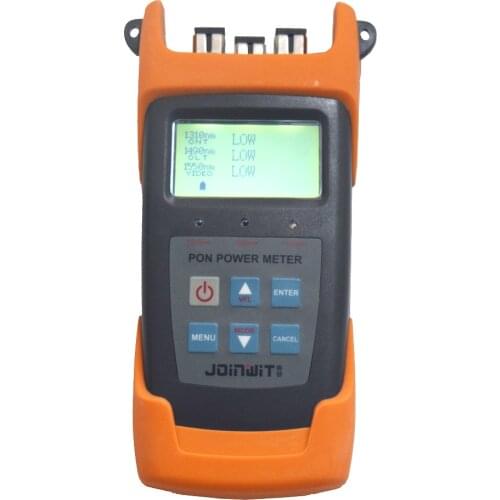 Joinwit JW3213 PON Optical Power Meter 1310/1490/1550nm FTTX Digital Fiber Tester