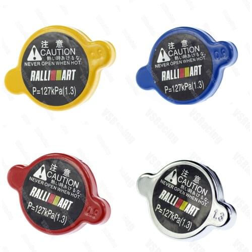 RALLIART Radiator Cap 0.9/1.3Bar 15mm Big Size For MITSUBISHI Diamante Outlander Evolution Cars 4 Colors