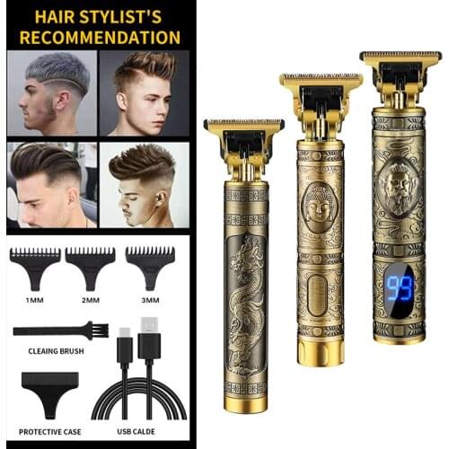 Clipper Hair Electric Hair Electric Shaver Beard Trimmer For Men Barber Hair Cutting Rechargeable Machine For Men Hair Cut USB