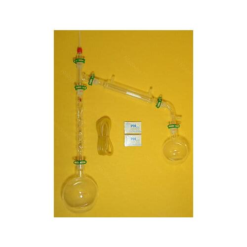 1000ml,24/29,Distillation apparatus,vacuum distillation kit with Vigreux column