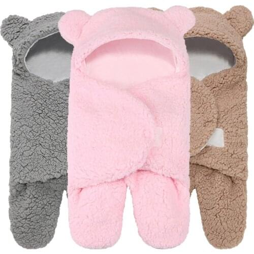 Newborn Sleeping Wrap Infant Boys Girls Receiving Blankets Winter Warm Different Styles Stroller Wrap Toddler Sleeping Bags