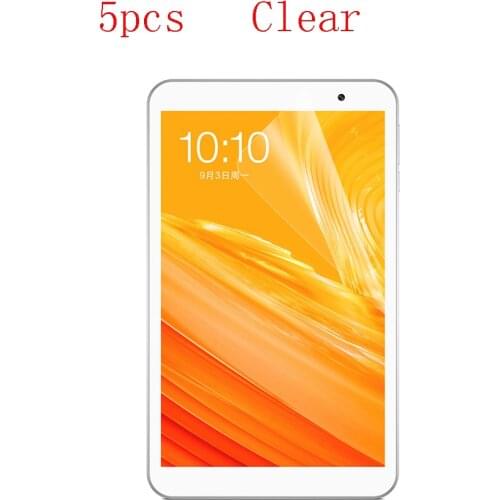 Transparent Screen Protector For Teclast P80X/Teclast P80 Pro/M89/ P80H 2015/P80H 2020/P89H/T8/Teclast P80 2020 ,5PCS