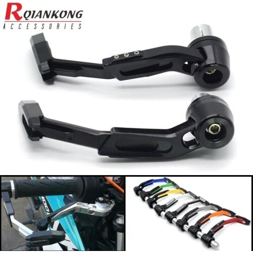 Universal Motorcycle Hand Protect Brake Clutch Lever Guard Falling ProtectionFor YAMAHA YZF R1 R6 R3 R25 R15 FZ1 FZ6 XJR400 1300