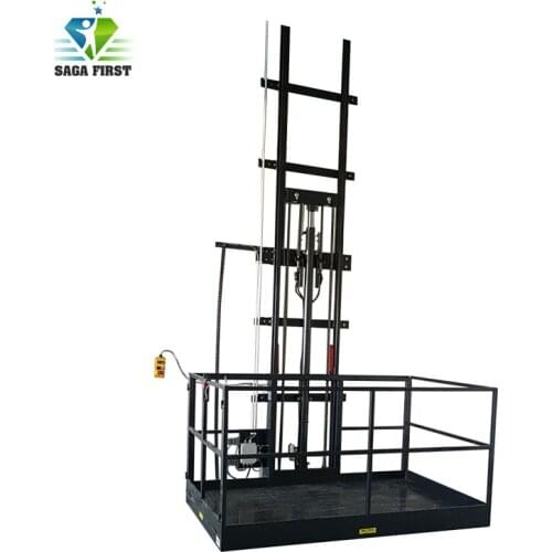Vertical Cargo Lift Customized Automotive Lifting Platform Elevator
