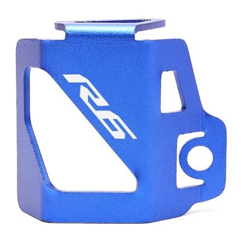 Motorcycle CNC High Quality Rear Brake Fluid Reservoir Guard Cover Protector For yamaha YZF R6 YZFR6 YZF-R6 2000-2021 2020