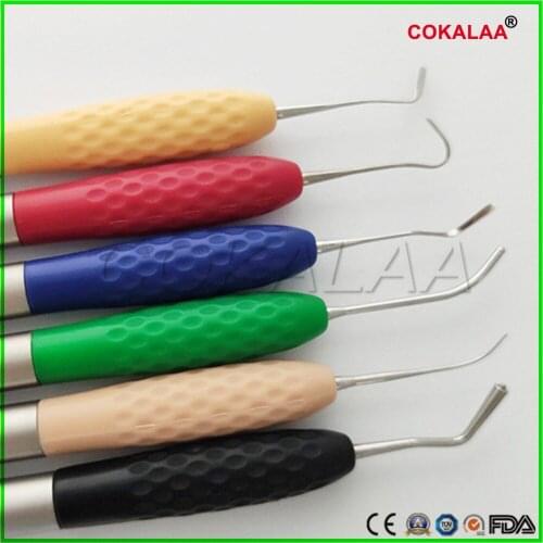 High Quality CT1 CT6 Dental resin filler Aesthetic restoration Resin knife dresser with silicone handle