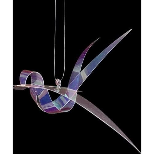 10Pcs/lot Wedding Props Little Swallow PVC Sequins Ceiling Hanging Ornament Wedding Stage Background Layout Party Decor Supplies