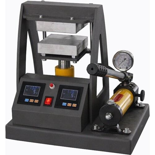 12*12cm High pressure rosin hot press Heating on both sides of upper and lower plates Rosin hot stamping machine