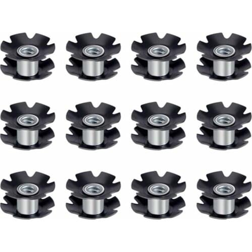 30Pcs Cycling Star Nut Bicycle Parts MTB Road Bike Cycling Steer Tube Headset Star Nut for 1/8inch 28.6mm Bicycle Parts