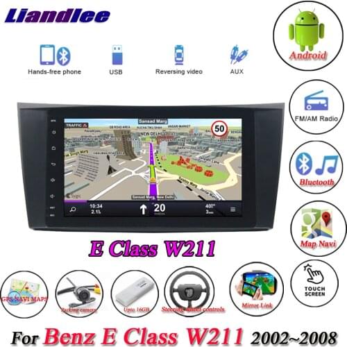 Car Android Multimedia System For Mercedes Benz E Class W211 2002-2008 Radio USB TV GPS Wifi Navigation Stereo HD Screen