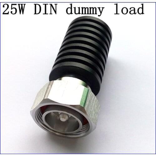7/16 DIN male plug 25W DC-3GHz 6GHz,50 ohm coaxial RF Dummy Load Termination