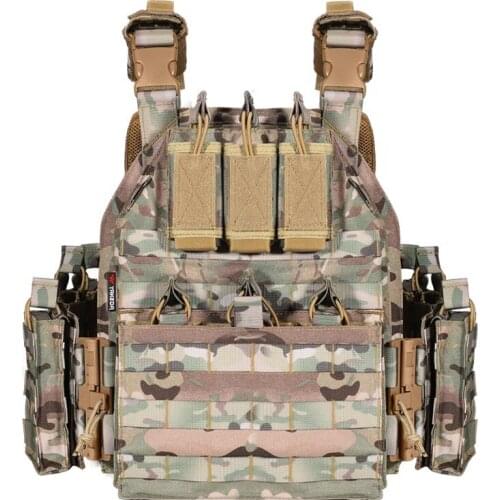 YAKEDA Quick Release Plate Carrier Vest In Stock Molle Chaleco Tactico Tactical Vest For Outdoor Shooting