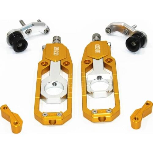 CNC Chain Tensioner Catena Adjuster with Spool Aluminium Alloy for suzuki GSXR1000 2009 2010 2011 2012 2013
