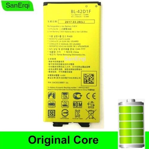 For LG G5 H868 H860 F700K H850 Battery BL-42D1F VS987 US992 H820 H850 2800mAh Battery New Replacement