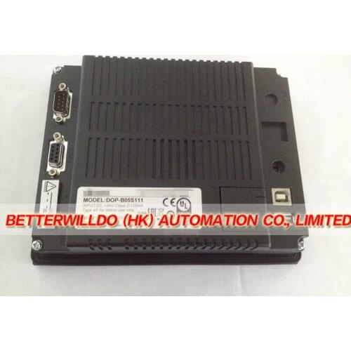 DOP-B05S111 NEW IN BOX HMI Touch screen 5.6"320*234 TFT USB Host 2COM + Software +Free Cable 1 Year Warranty