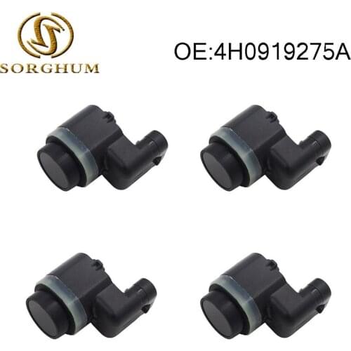 New SET(4) 4H0919275A PDC Parking Sensor Bumper Object Reverse Assist Radar for Volkswagen
