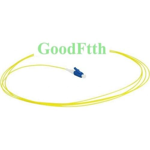 Fiber Optic Pigtail LC/UPC SM G655 Simplex 0.9mm GoodFtth 0.5-3m 100pcs/lot