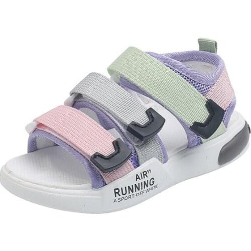 Shoes Cartoon Style 2021 Sports Summer Children s Beach Shoes Fashion Flats Casual Hot Shoes New Hot Sandals Non-slip