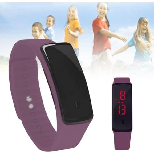 LED Bracelet 2th Generation Silicone Electronic Watch Sports Silicone Watch For Childrens Boy Girl Tracking Safety Watch