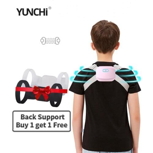 2020 Smart Back Support Buy 1 Get 1 Free Vibration Reminder Back Posture Corrector for Adult and Children