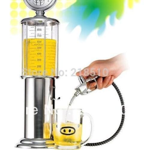 Special offer Bar Butler 900ml Antique Gas Style Pump Liquor Dispenser with Tarnish Resistant for Liquor Beverage