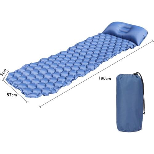 Ultralight Outdoor Inflatable Cushion Sleeping Camping Mat Sleeping Pad Mattress Camping Hiking Travel Colchon Inflable Camping