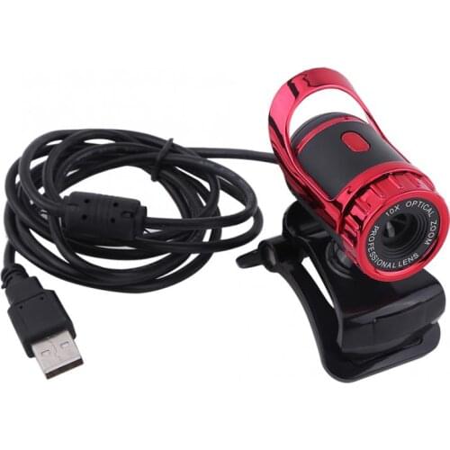 Usb camera USB 2.0 12M Pixels Clip-on Webcam Web Camera HD 360 degree Rotating Stand Built-in Microphone for PC webcam cover