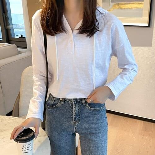 BOBOKATEER Casual Women Hoodies Tops Mujer Camisetas Long Sleeve Hoodie Woman Clothes Vetement Femme 2021 Autumn Female Clothing