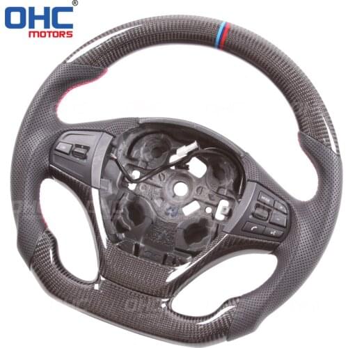 100% Real Carbon Fiber Steering Wheel compatible for F20 F22,F23 & F45 F30,F31 F32,F33,F36 F20 F20 F30 F32 1 M1