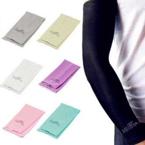 100pairs Unisex Cycling Arm Warmers Sleevelet Cover Outdoor Bicycle Sun Protection Arm Sleeve