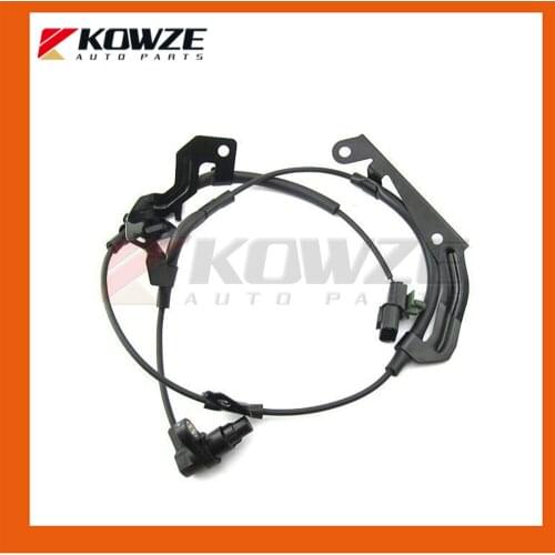 2PCS Front Left & Right ABS Sensor Wheel Speed Sensor for PAJERO MONTERO SPORT L200 2005-2016 4670A595 4670A877 4670A596