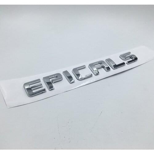 Car Stickers and Decals For Chevrolet EPICALS EPICA LS Emblem Badge Nameplate Rear Boot Trunk Logo Sticker Car Goods car accesso