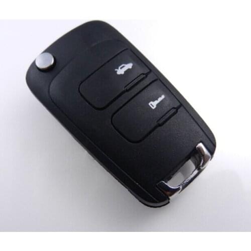 New Blank Flip Folding Remote Key Shell For Chevrolet Epica 2 Buttons FOB Case