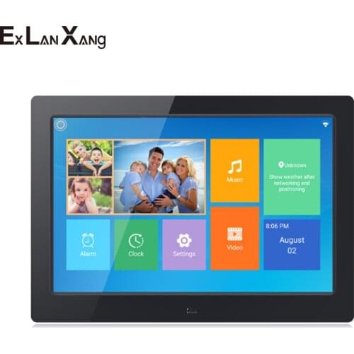 10 Inch High-Definition Digital Photo Frame Picture Multi-Function Player MP3 MP4 Alarm Clock Gift Touch WiFi Cloud Photo Frame