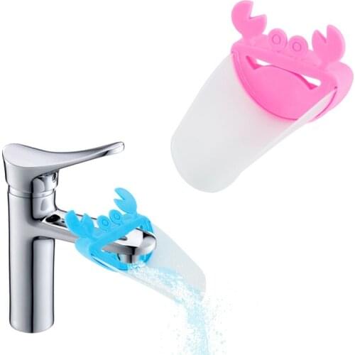 Bath Sink Faucet Extenders Chute Extender Children Kids Washing Hands Kitchen Save Water Tap Faucet Extenders Bathroom Accessory