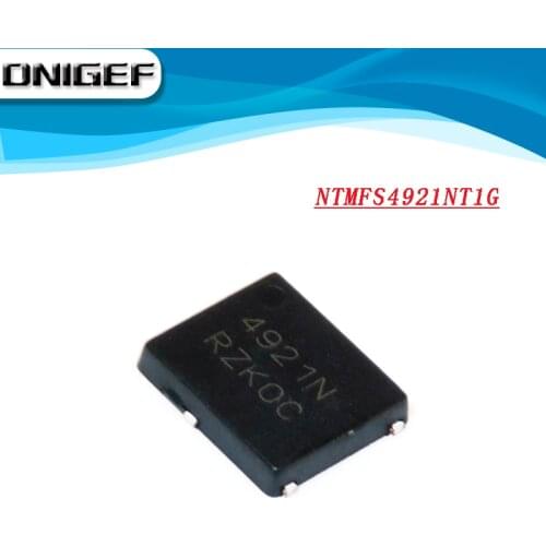 DNIGEF(1piece)100% New NTMFS4921NT1G NTMFS4921N 4921N QFN-8 Chipset