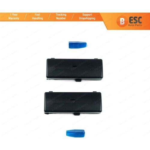 ESC EDP88-6 2 Pieces Heater Climate Control Air Conditioning Switch Button Cover #6 For BMW 5 Series