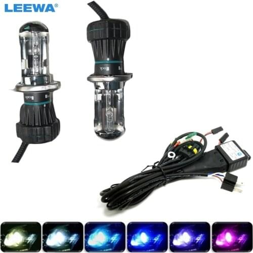 FEELDO 35W Car Xenon Headlight H4 9003 Hi/Lo Bi-Xenon HID Repalcement AC Bulbs & Harness 4300K, 6000K, 8000K, 10000K #CA2225