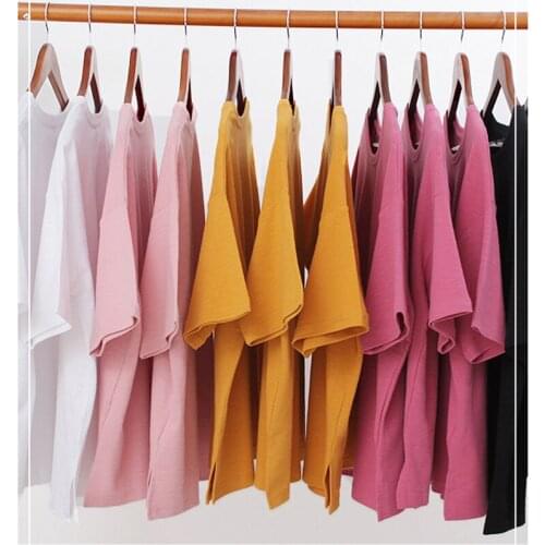 Women T-Shirts 2020 New Summer Black White O-neck Casual T shirt Female Tees Cotton Elegant Ladies Tees Tops Hot LX1702