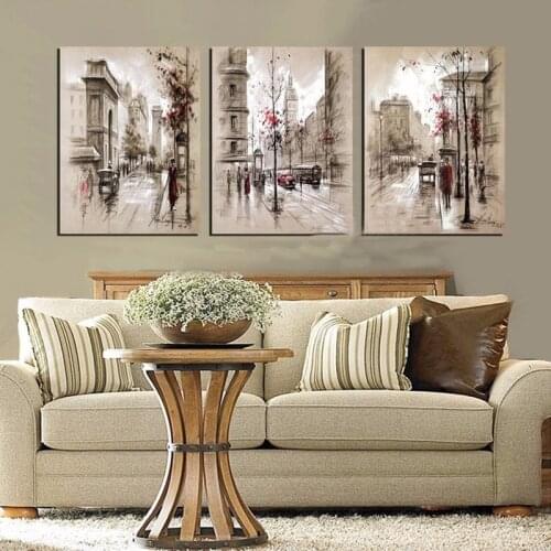 Square drill diy diamond embroidery triptych european style home decoration whole diamond mosaic needlework 3d diamond painting