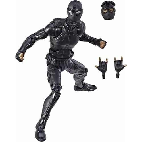 Marvel Legends Far From Home Spider Man Stealth Suit 6" Action Figure From Spider-Man Molten Man BAF Wave Collectible Doll Toys